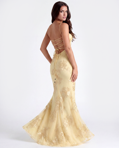 Madelyn | Women's Embroidered Formal Wedding Guest Dress