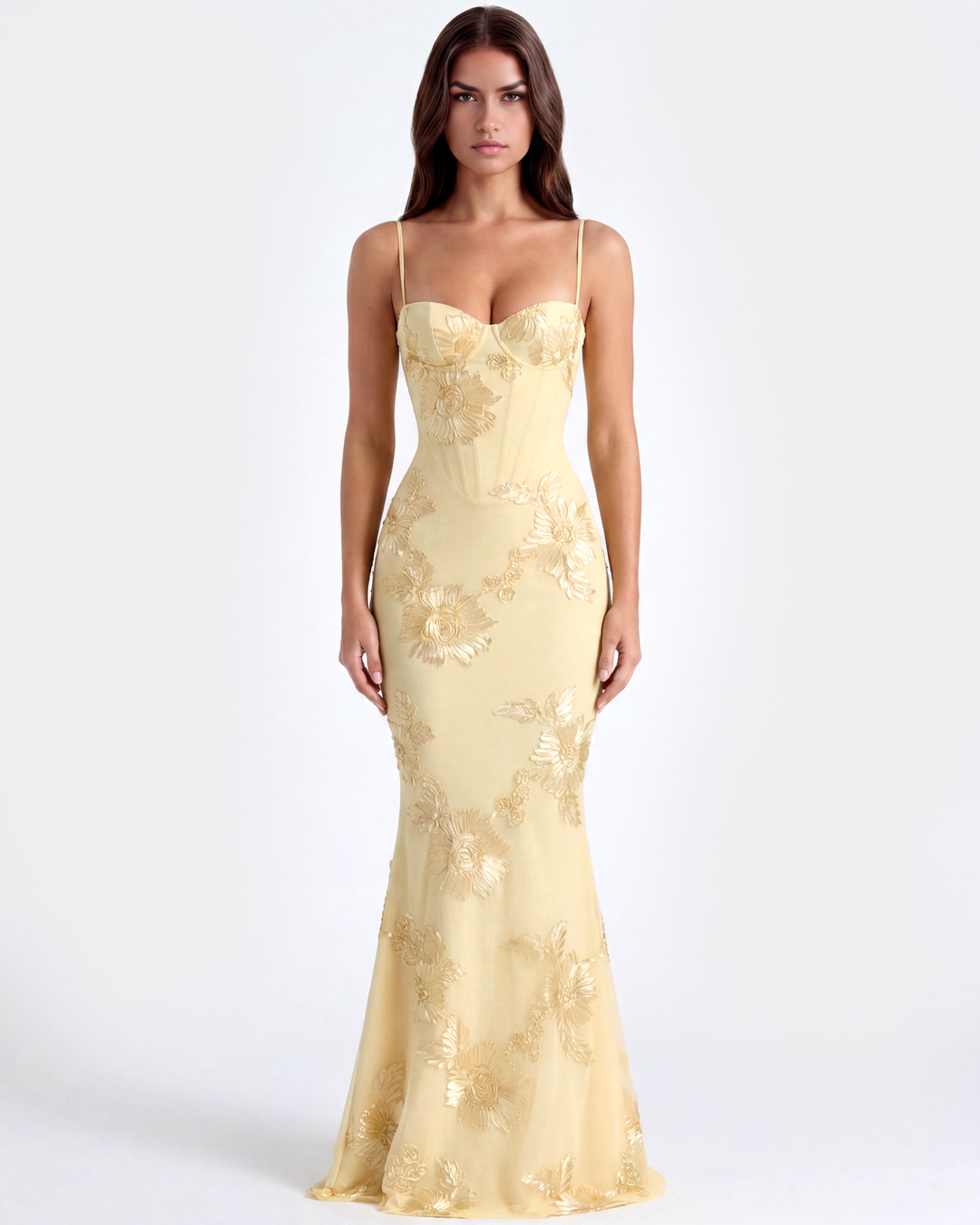 Madelyn | Women's Embroidered Formal Wedding Guest Dress