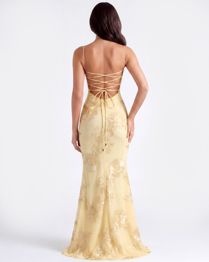Madelyn | Women's Embroidered Formal Wedding Guest Dress