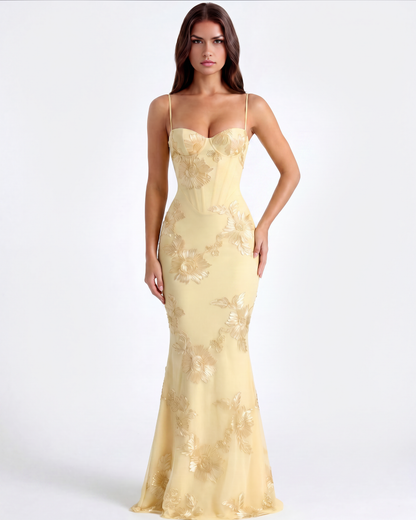Madelyn | Women's Embroidered Formal Wedding Guest Dress