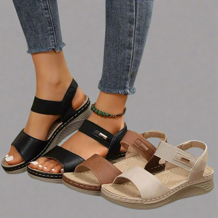 JESSARA | SOFT CUSHION COMFORT SANDALS