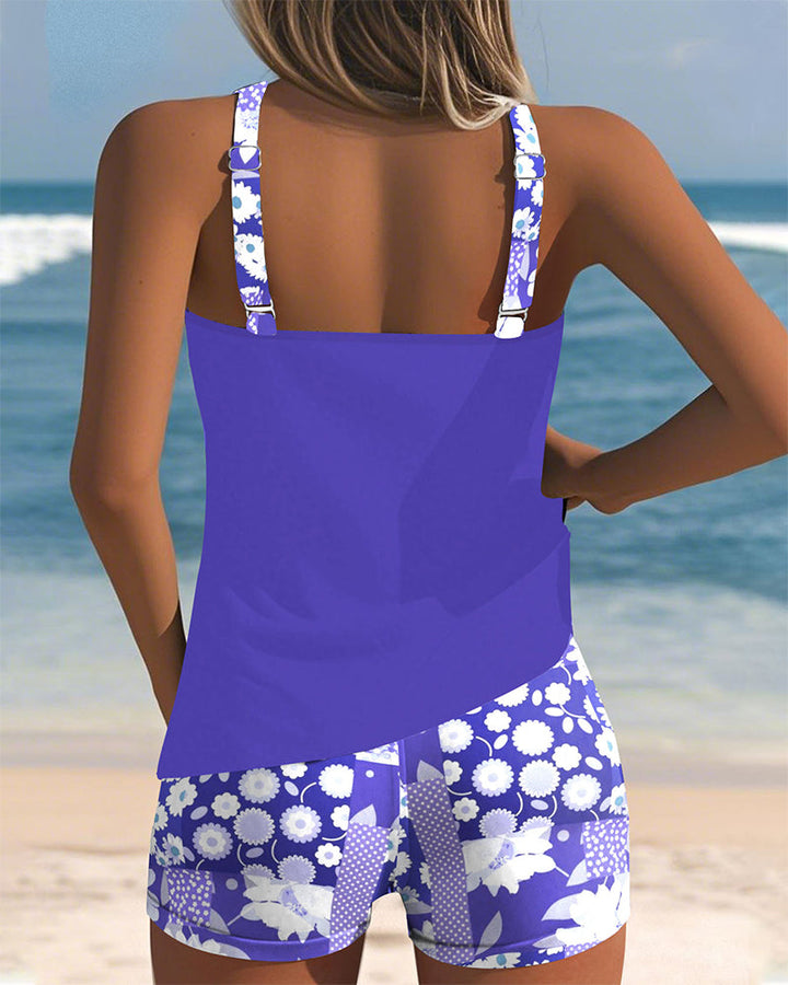 Melanie | Women's Floral Two-Piece Swimsuit