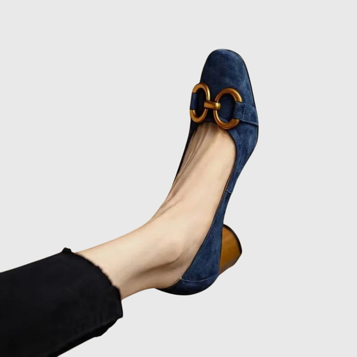 Charlotte | Women's Vintage Orthopedic Block Heels
