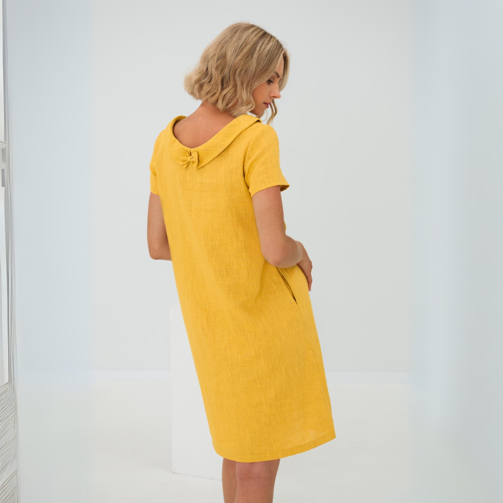Aurora | Women's Casual Round Neck Midi Dress