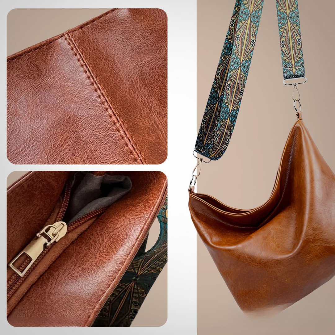 Chelsey Vintage Leather Shoulder Bag