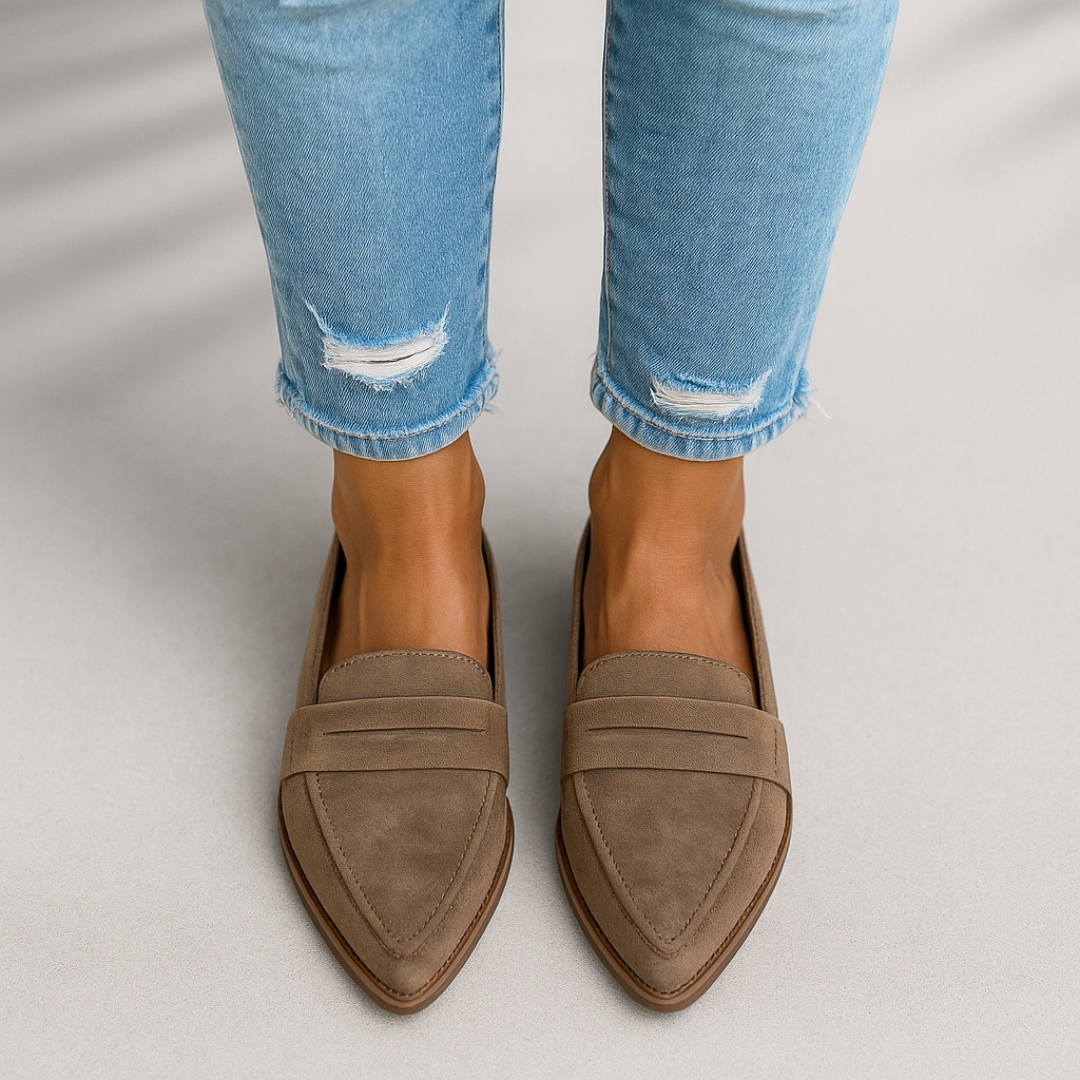 Colette | Sleek Comfort Toe Loafers