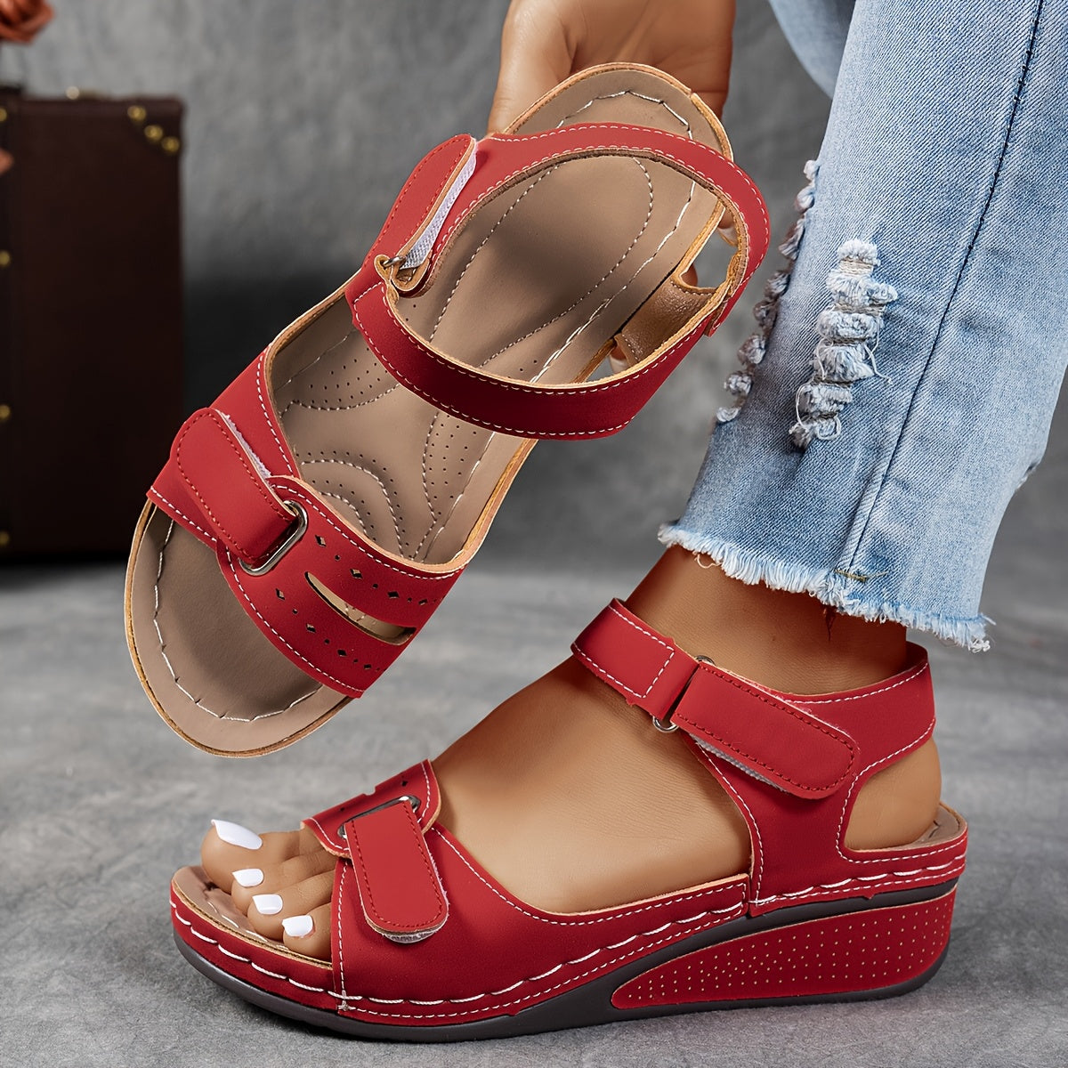 Arielle | Women's Orthopedic Platform Sandals