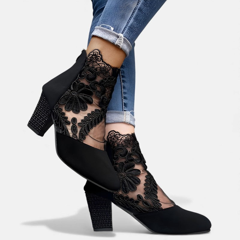 Sienna | Women's Elegant Orthopedic Printed Heels