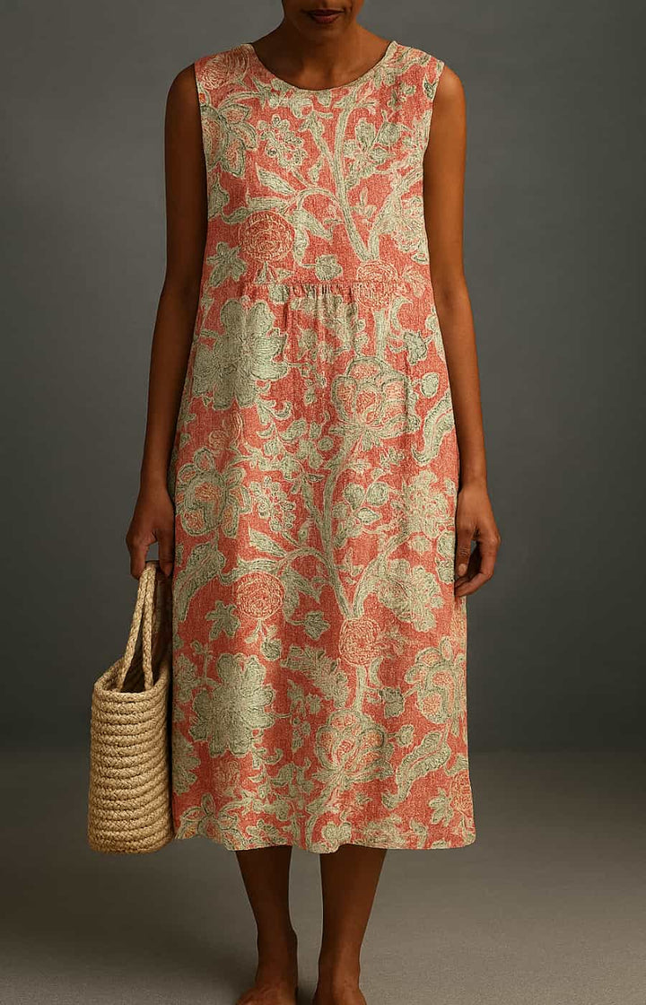 APOLONIA™ ARTISAN PRINT DRESS