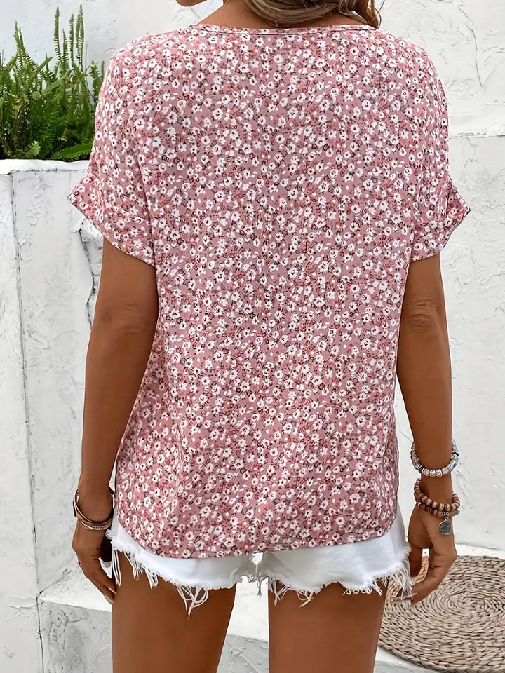 Verna | Women's Floral Print Casual Blouse
