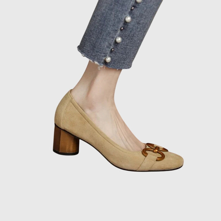 Charlotte | Women's Vintage Orthopedic Block Heels