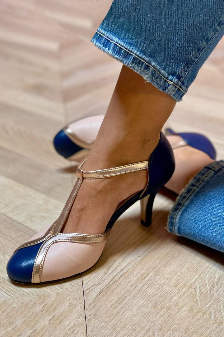Talia | Women's Elegant T-strap Pump Heels