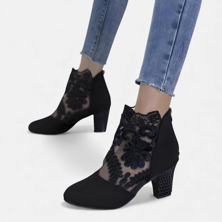 Sienna | Women's Elegant Orthopedic Printed Heels