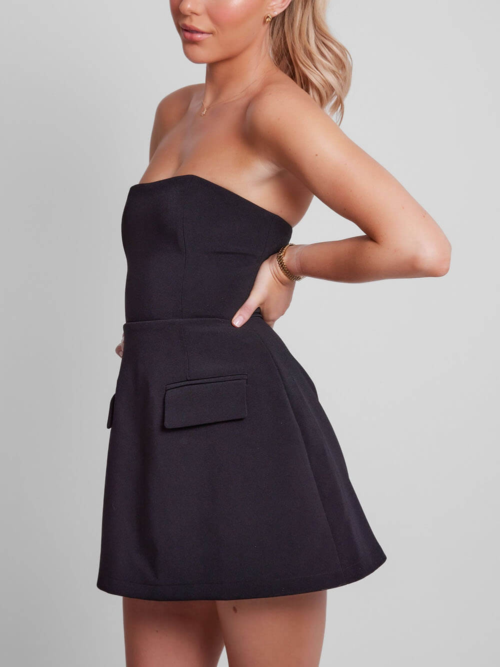 Stella | Women's Strapless A-Line Mini Dress