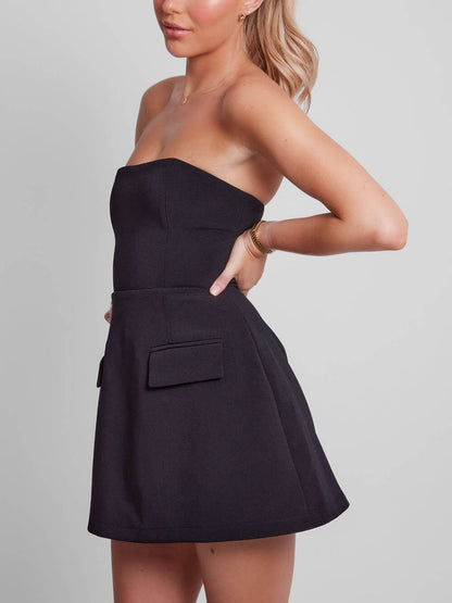 Stella | Women's Strapless A-Line Mini Dress