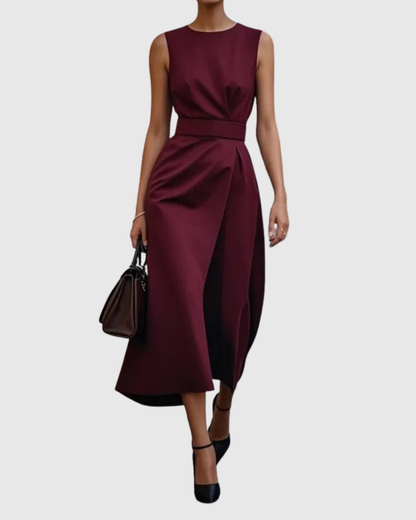 Amelia | Women's Elegant Sleeveless All-Day Dress