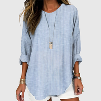 Rhea | Women's Relaxed Fit Striped Summer Blouse