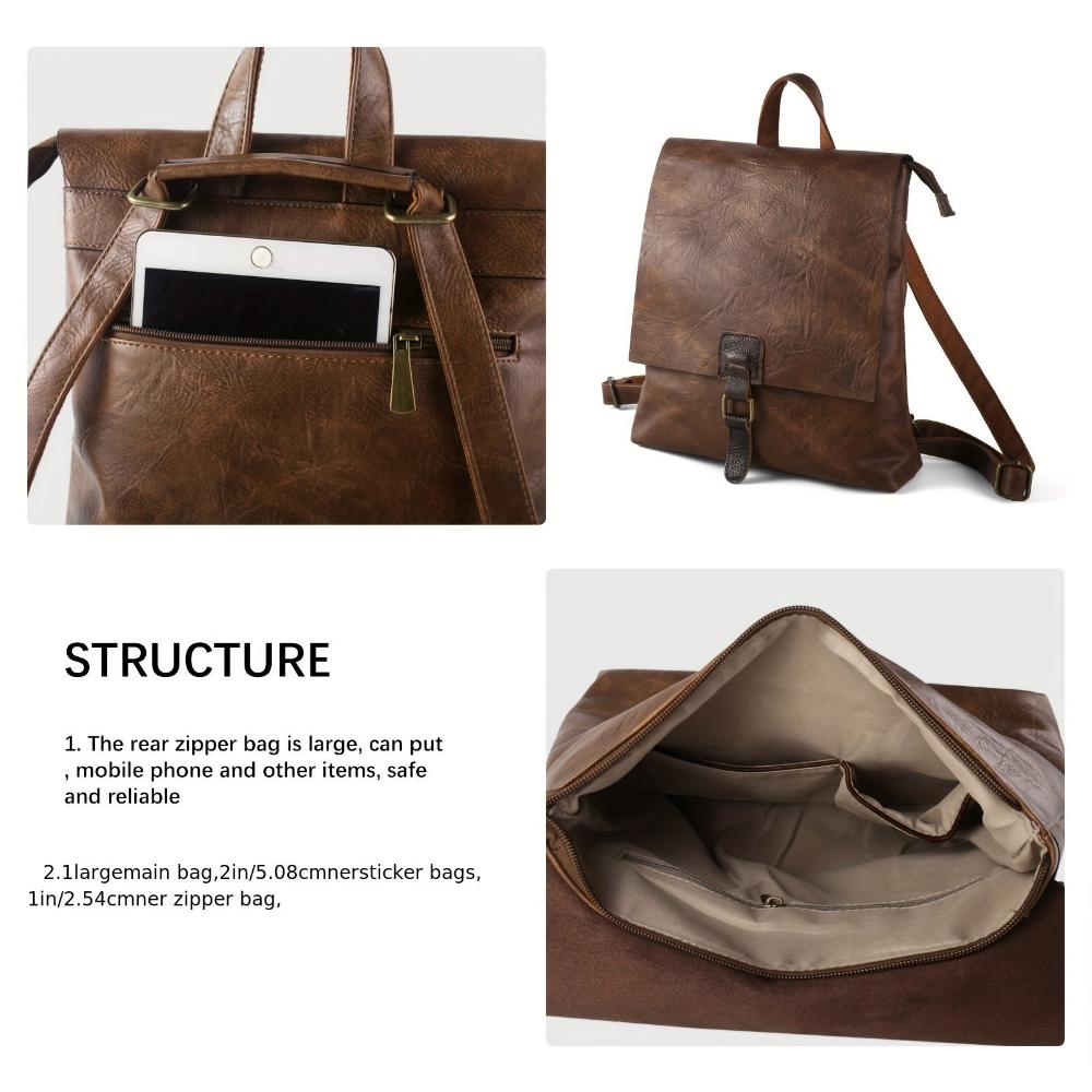 HARPER MULTIFUNCTIONAL VINTAGE BACKPACK