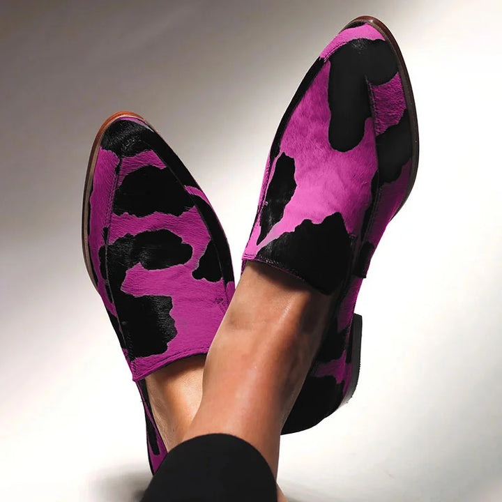 Vera | Women's Orthopedic Animal Print Loafers
