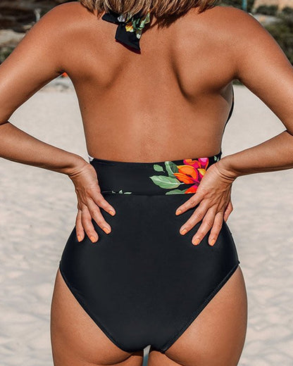 Rofia | Women's Floral Swimsuit With Tummy Coverage