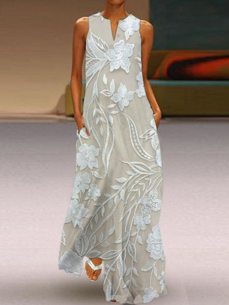 LEONA | LUXE PRINTED GOWN