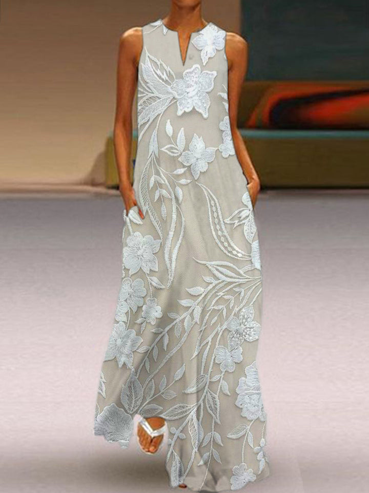 LEONA | LUXE PRINTED GOWN