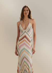 Olivia | Women's Summer Printed Maxi Dress