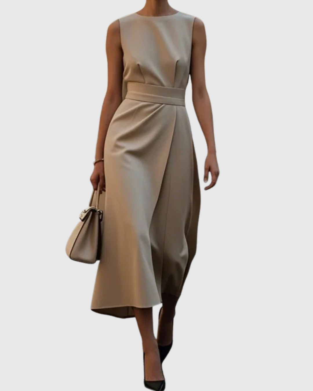 Amelia | Women's Elegant Sleeveless All-Day Dress