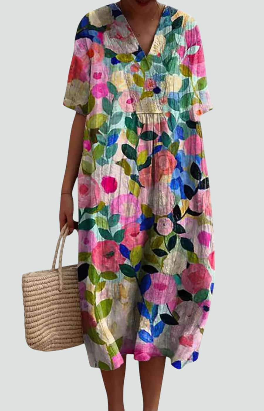 RENATA™ FLORAL SUMMER STYLE DRESS