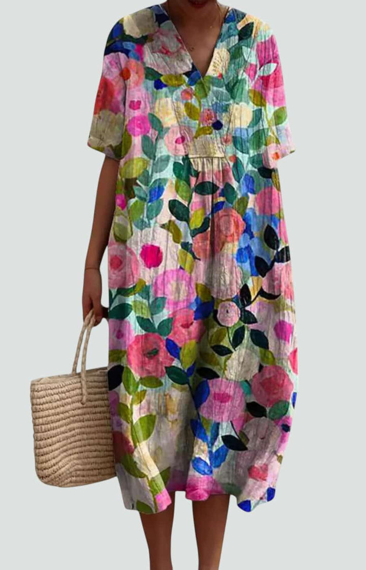 RENATA™ FLORAL SUMMER STYLE DRESS