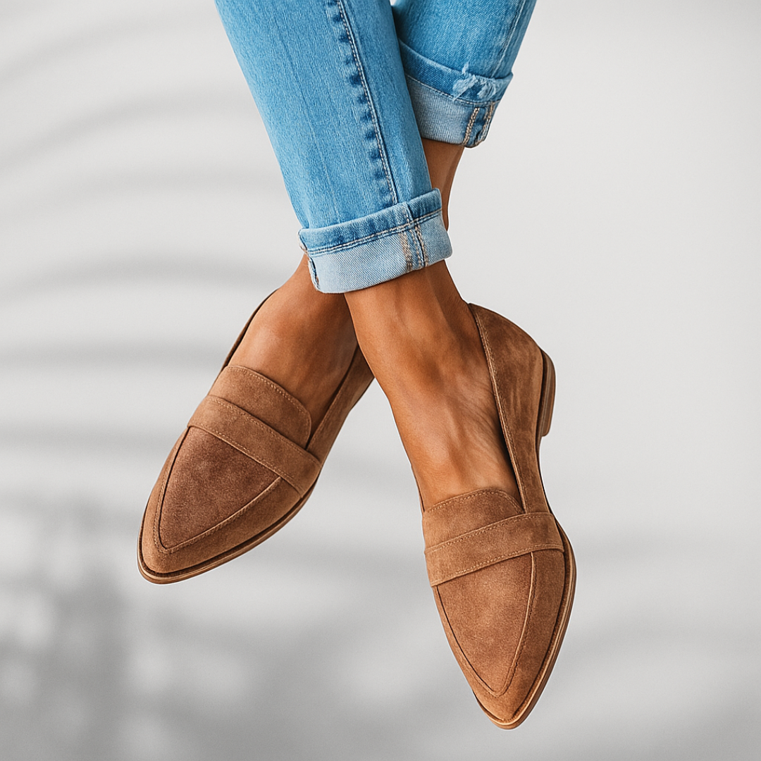 Colette | Women's Elegant Orthopedic Loafers with Low Heel