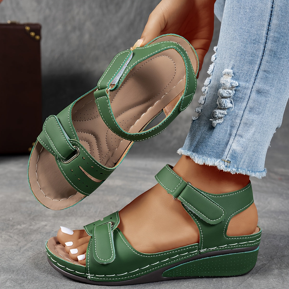 Arielle | Women's Orthopedic Platform Sandals