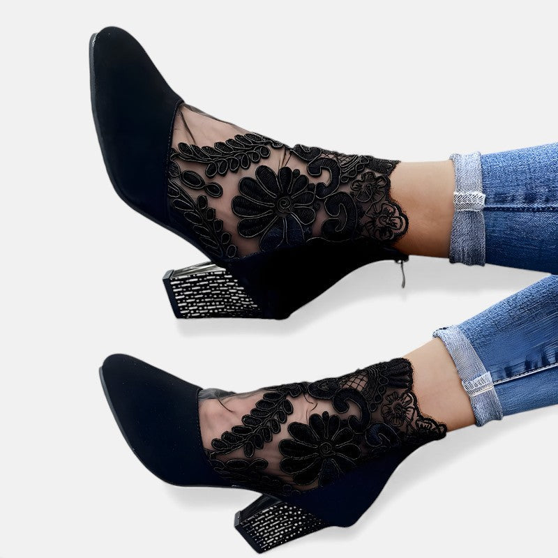 Sienna | Women's Elegant Orthopedic Printed Heels