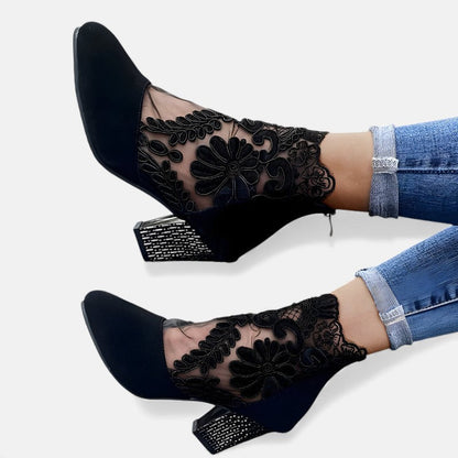 Sienna | Women's Elegant Orthopedic Printed Heels