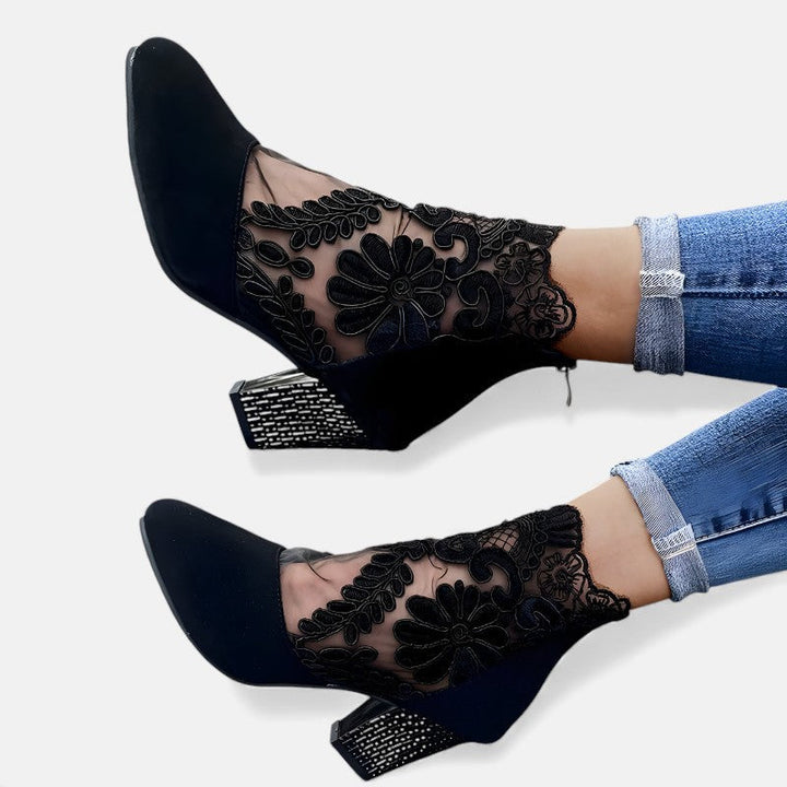 Sienna | Women's Elegant Orthopedic Printed Heels