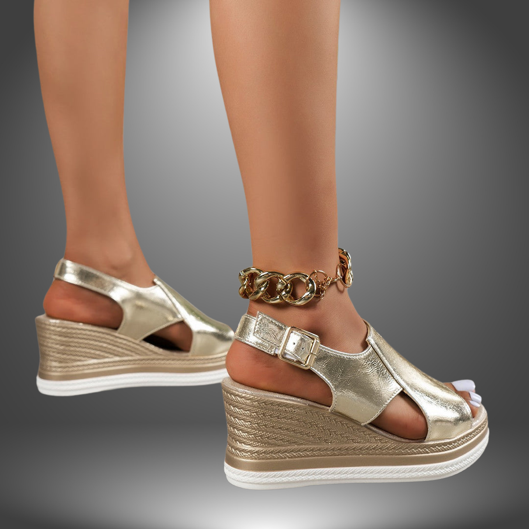 SKYLAR | PLATFORM WEDGE SANDALS