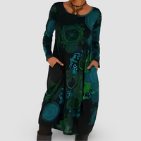 Robee | Women's Printed Casual Maxi Dress