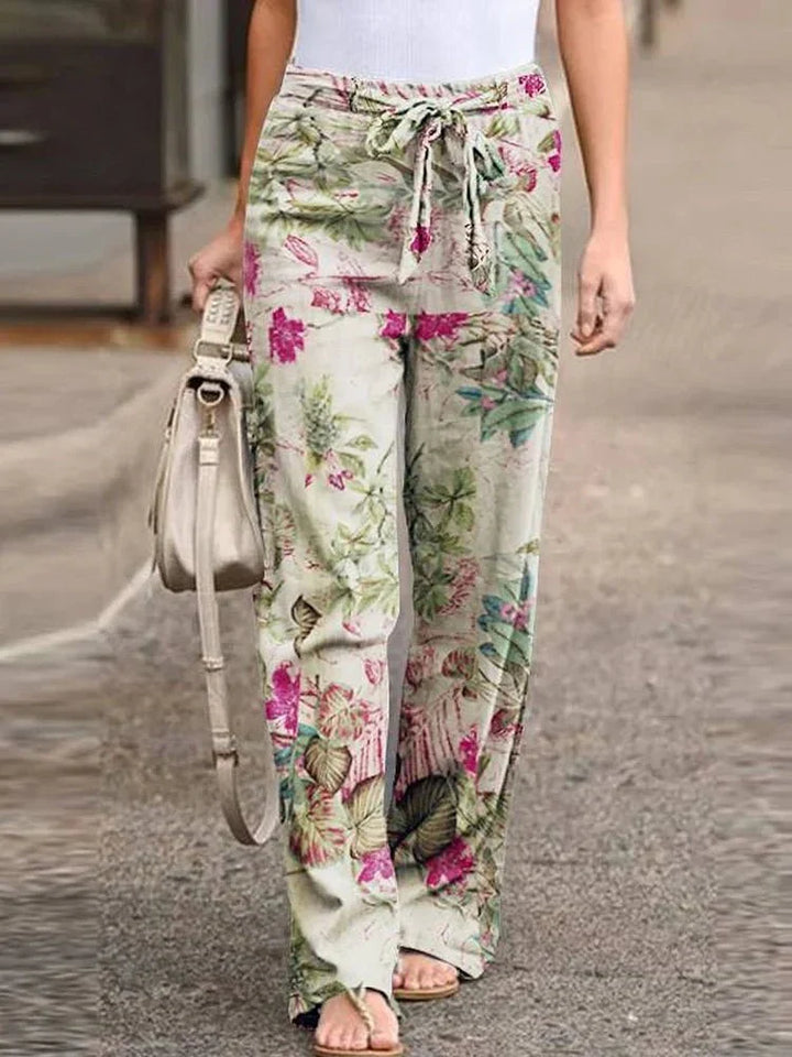 Dahlira | Women's Relaxed Fit Floral Pants