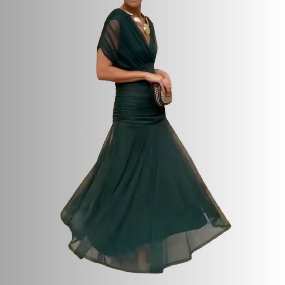 Maxine | Women's Elegant Off-Shoulder Maxi Dress