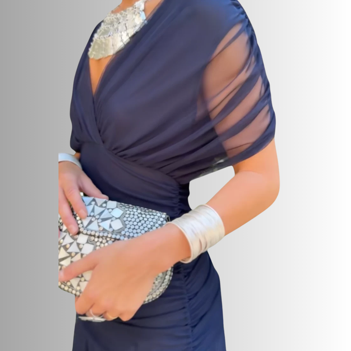Maxine | Women's Elegant Off-Shoulder Maxi Dress