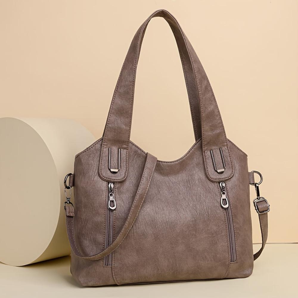 EMMA RETRO SHOULDER TOTE BAG