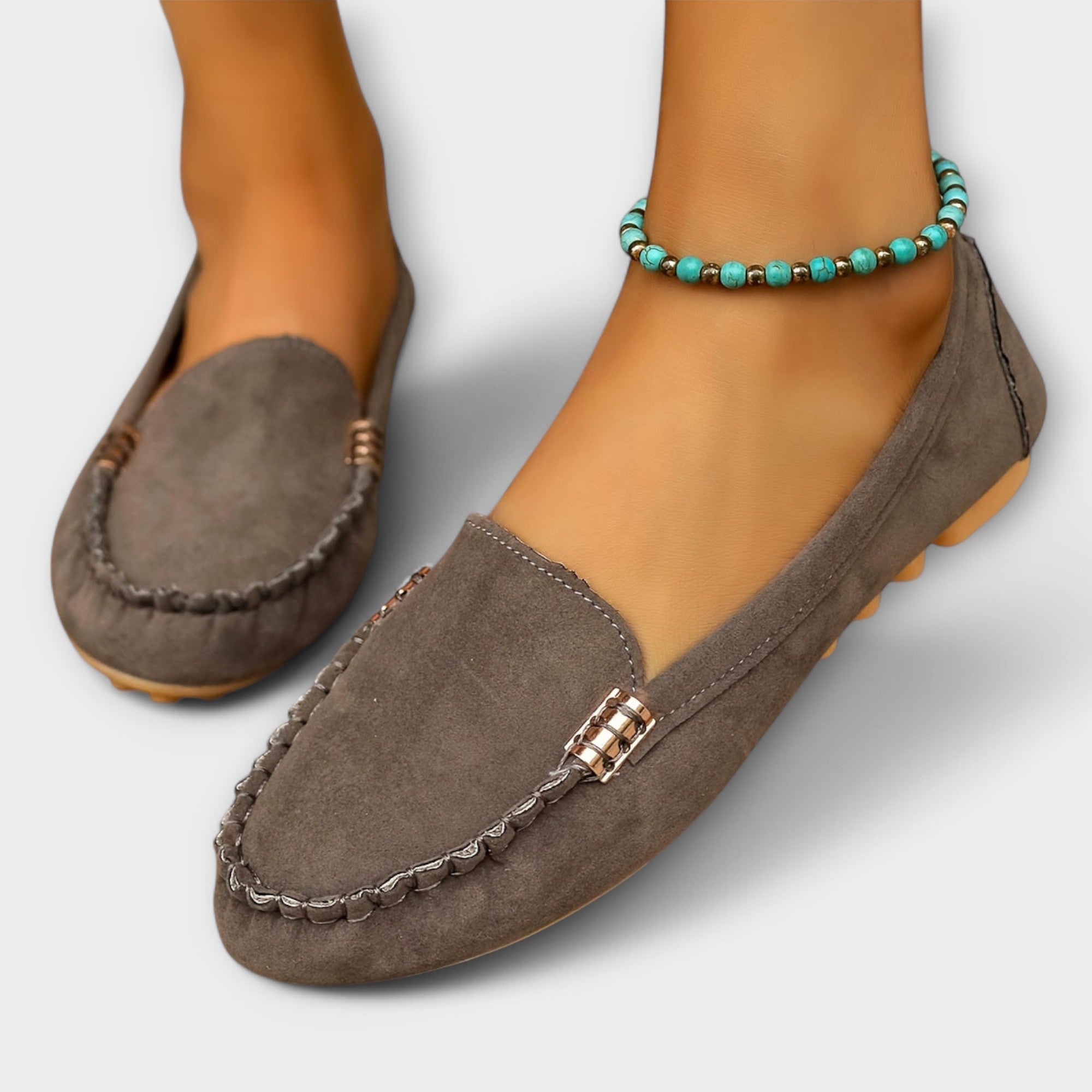 Estelle | Classic Moccasin Slip-Ons