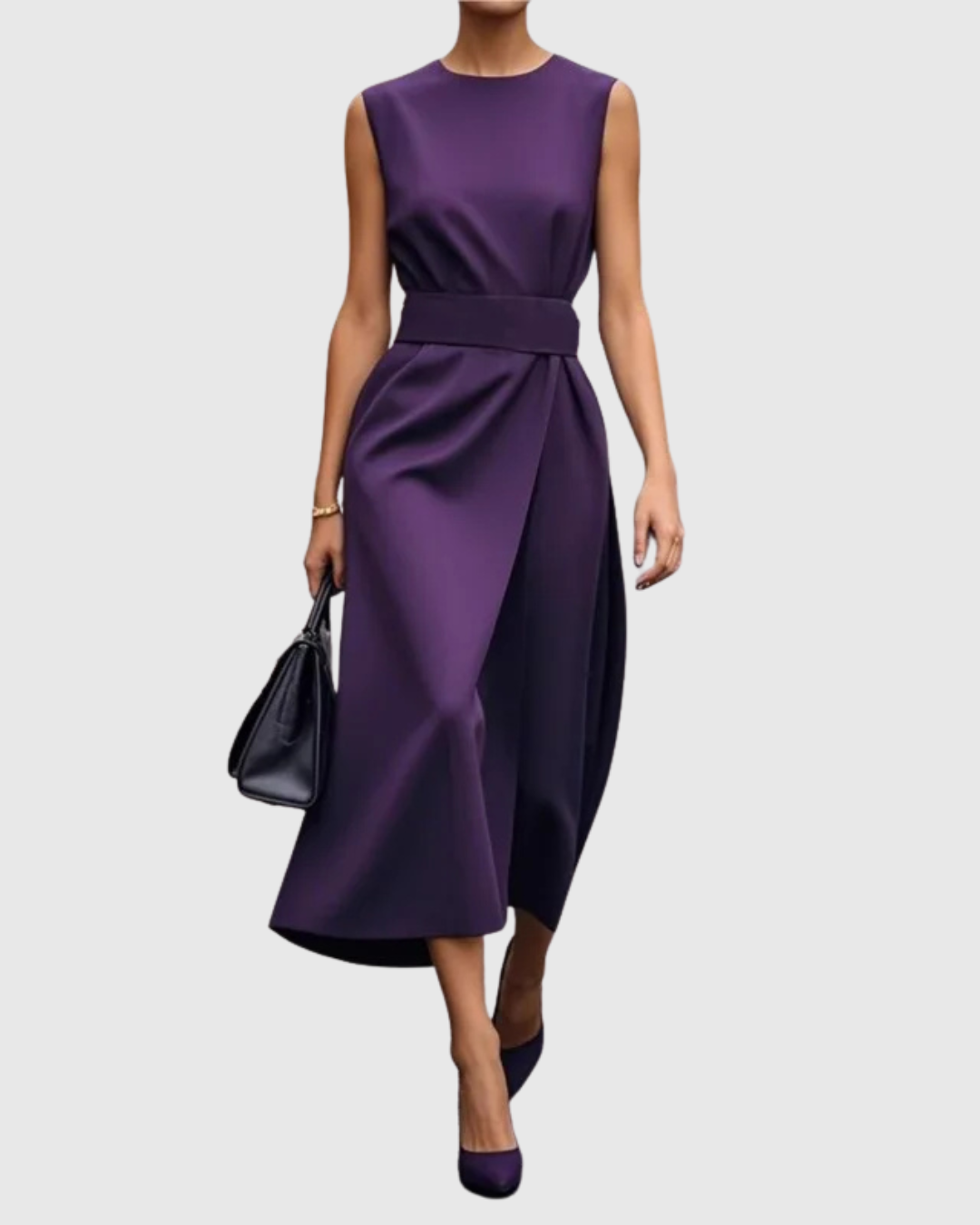 Amelia | Women's Elegant Sleeveless All-Day Dress