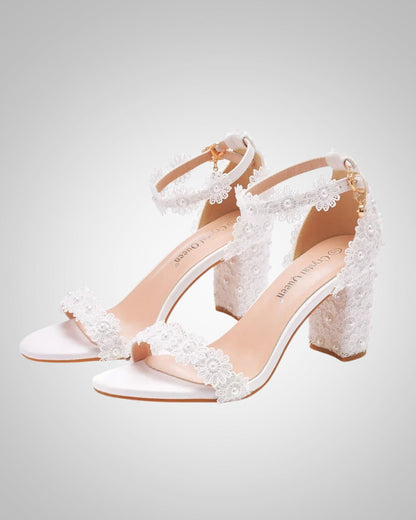 Emma | Women's Festive Block Heel Sandals