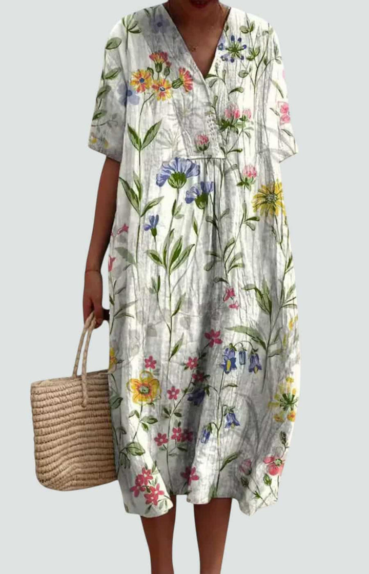 RENATA™ FLORAL SUMMER STYLE DRESS