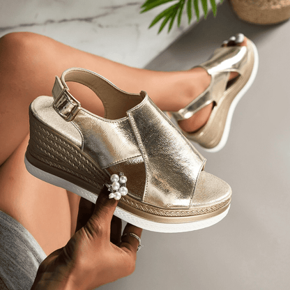Sofia | Women's Orthopedic Platform Sandals