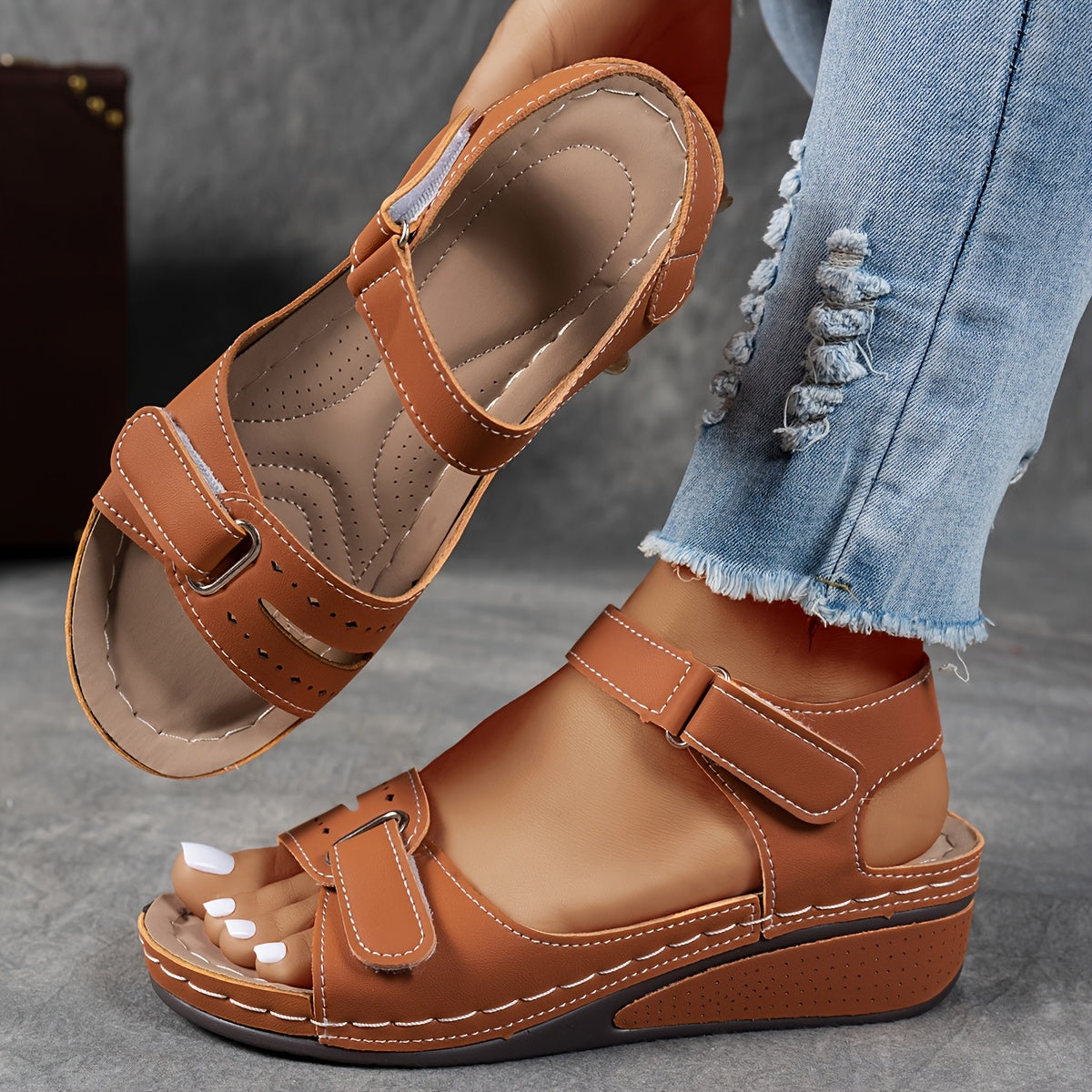 Arielle | Women's Orthopedic Platform Sandals