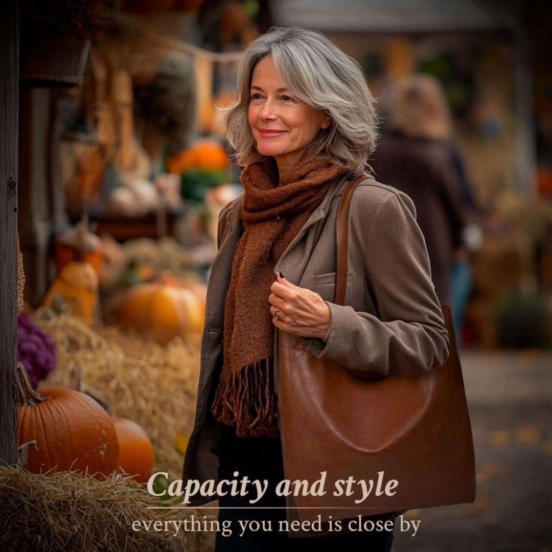 Lorena Modern Chic Leather Bag