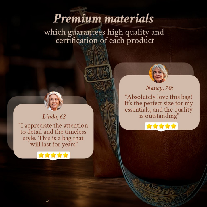 CHELSEY VINTAGE LEATHER SHOULDER BAG