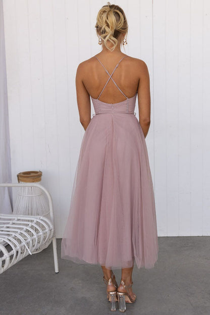 Ariana | Women's Elegant Formal Midi Dress